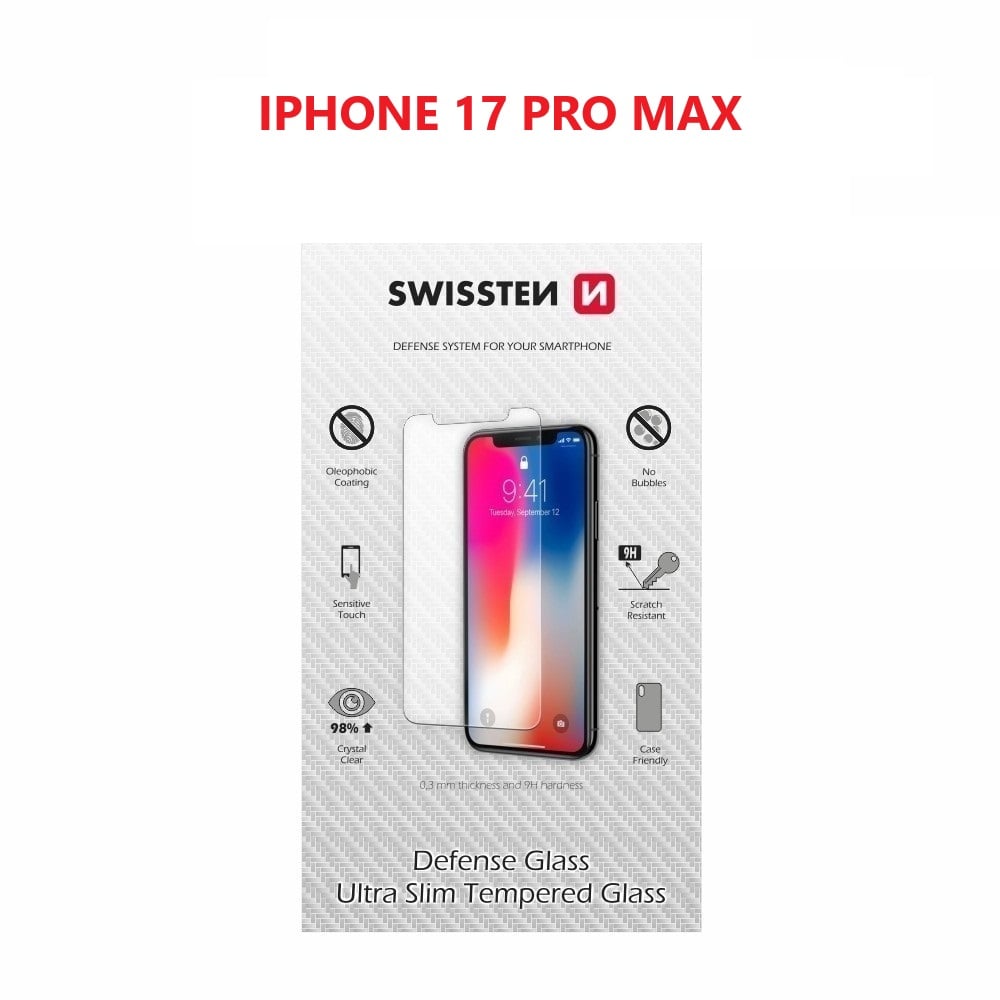 Swissten 2.5D sklo Apple iPhone 17 Pro Max