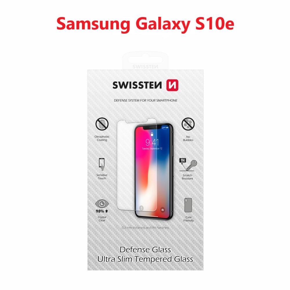 Swissten 2.5D sklo Galaxy S10e