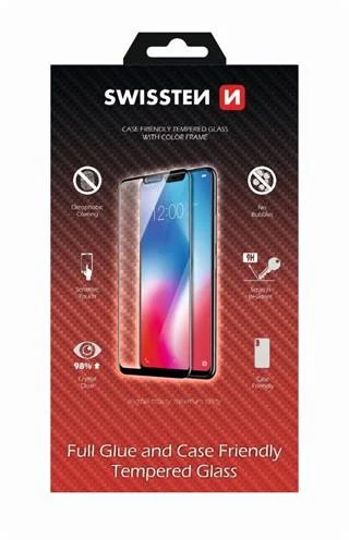 Swissten 2.5D sklo Samsung Galaxy A40, černé
