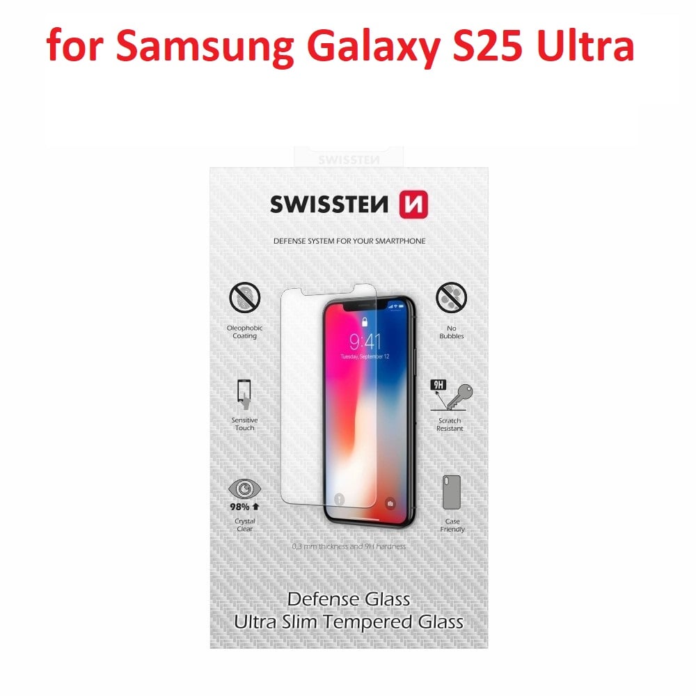 Swissten 2.5D sklo Samsung Galaxy S25 Ultra