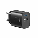 Swissten adaptér Edge GaN 35W, černý  