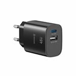 Swissten adaptér Edge GaN 45W, černý  
