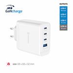 Swissten adaptér Smart IC 2× USB 3A, černý  