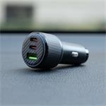 Swissten CL adaptér 95 W + USB-C kabel 1 m, černý