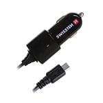 Swissten CL autonabíječka Micro USB, černý