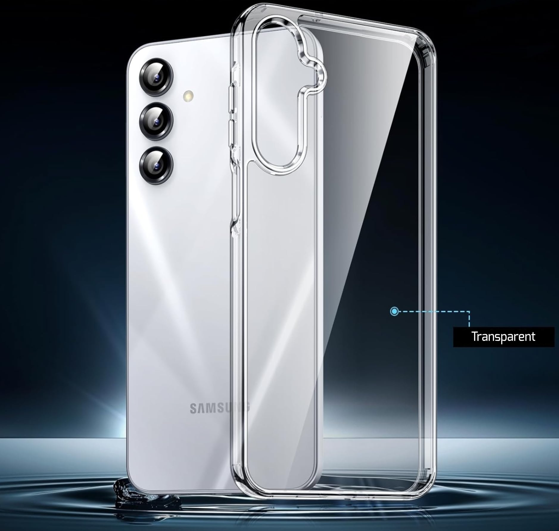 Swissten Clear Jelly Galaxy A17, priehľadný