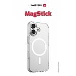 Swissten Clear Jelly MagStick Apple iPhone 17, transparentní