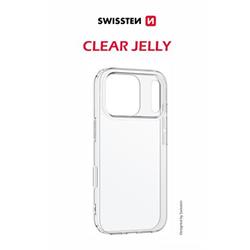Swissten Clear Jelly pre iPhone 17 Pro Max, priehľadné