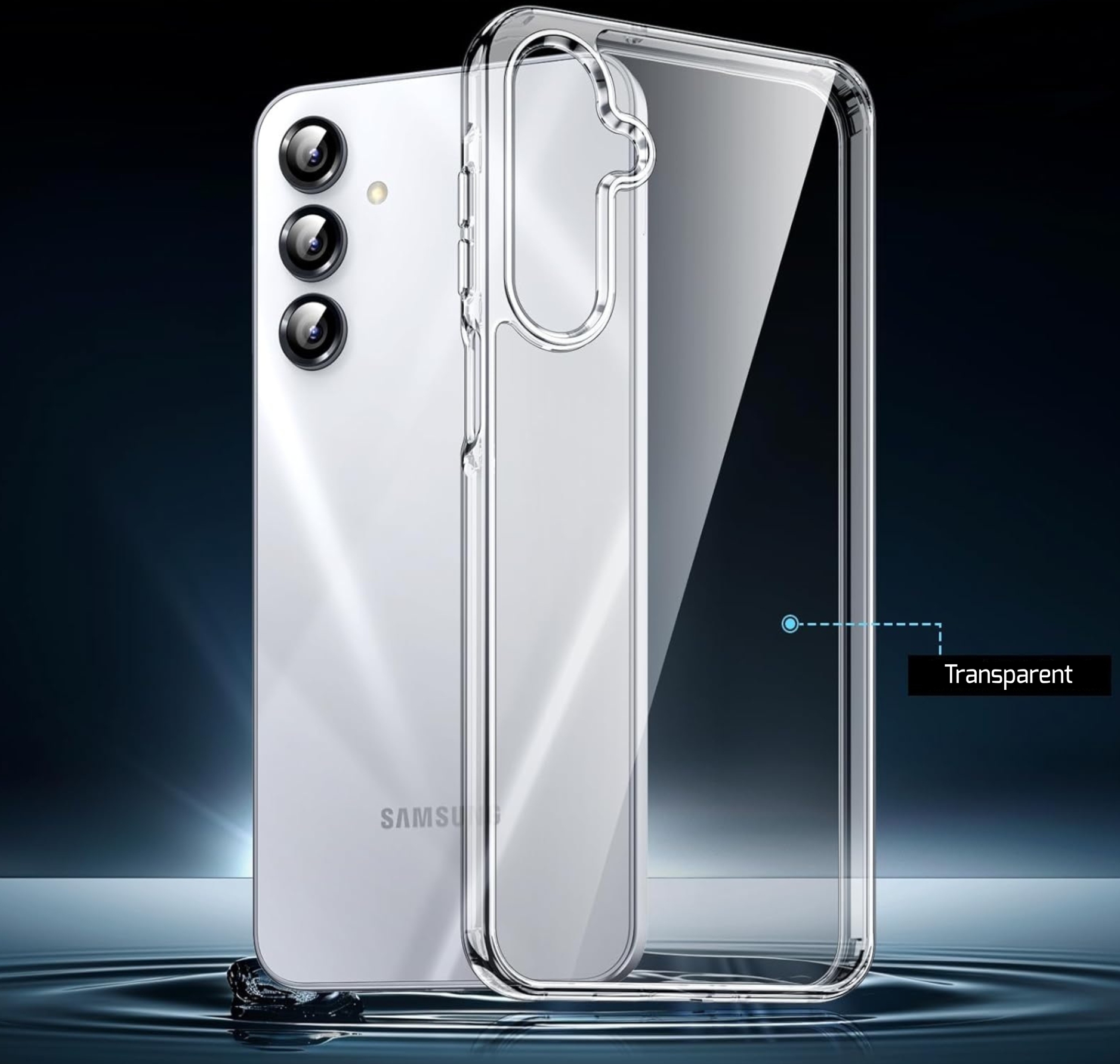 Swissten Clear Jelly Samsung Galaxy A17, transparentní