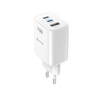 Swissten Edge GaN adaptér 65 W, bílý