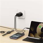 Swissten Edge GaN adaptér 65 W, černý
