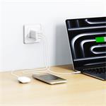 Swissten Edge GaN síťový adaptér 65 W, bílý (UK)