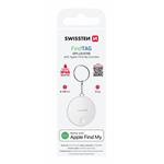 Swissten Find Tag lokátor s Apple Find My, bílý