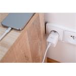 Swissten GaN adaptér 20W + USB-C kabel, bílý  