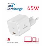 Swissten GaN adaptér 65W, bílý 