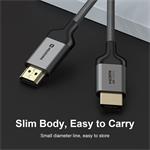 Swissten Kabel HDMI / HDMI 4K 60Hz 1,0m, nylon