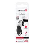 Swissten Magnetický držák do ventilace auta Easy Mount, stříbrný