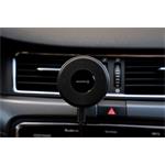 SWISSTEN MAGNETICKÝ VENTILÁTOROVÝ DRŽIAK DO AUTO S BEZDRÔTOVÝM NABÍJANÍM 15W / 7,5W (kompatibilný s MagSafe)