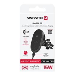 Swissten MagRide držák s nabíjením 15 W