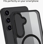 Swissten MagStick Flex Pro pre Samsung Galaxy S25+, čierny