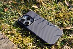 Swissten MagStick Shell Pro pre Apple iPhone 16 Pro Max, fialové
