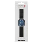Swissten milánský řemínek pro Apple Watch 38/40/41 mm, černý