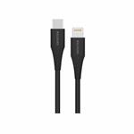 Swissten Nabíjecí kabel USB-C / Lightning 1,0m, černý