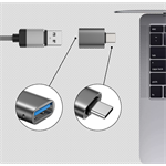 Swissten OTG adaptér USB-C / USB-A