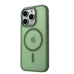Swissten Pouzdro MagStick Flex Pro Apple iPhone 15 Plus, zelené