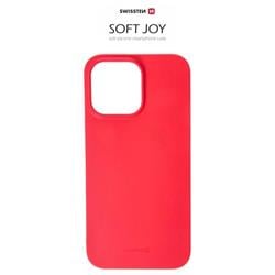 Swissten Pouzdro Soft Joy Pro Apple iPhone 14 Pro Max, červené