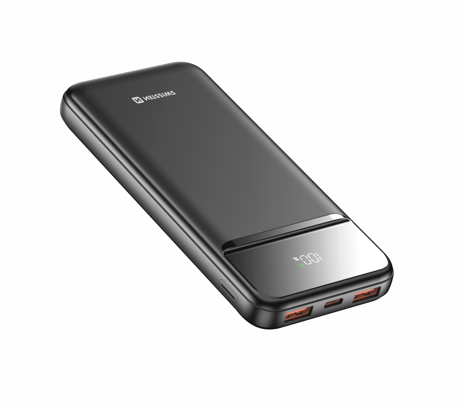 SWISSTEN POWER BANK 10000 mAh POWER LINE II BLACK