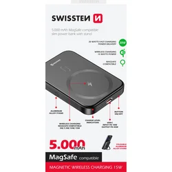 Swissten powerbanka 5000 mAh PD 20 W