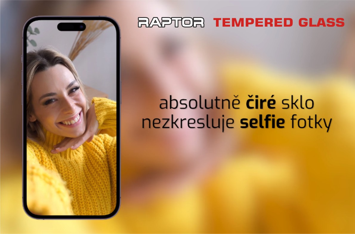 Swissten Raptor Diamond Ultra Clear 3D Apple iPhone 17/18, černé