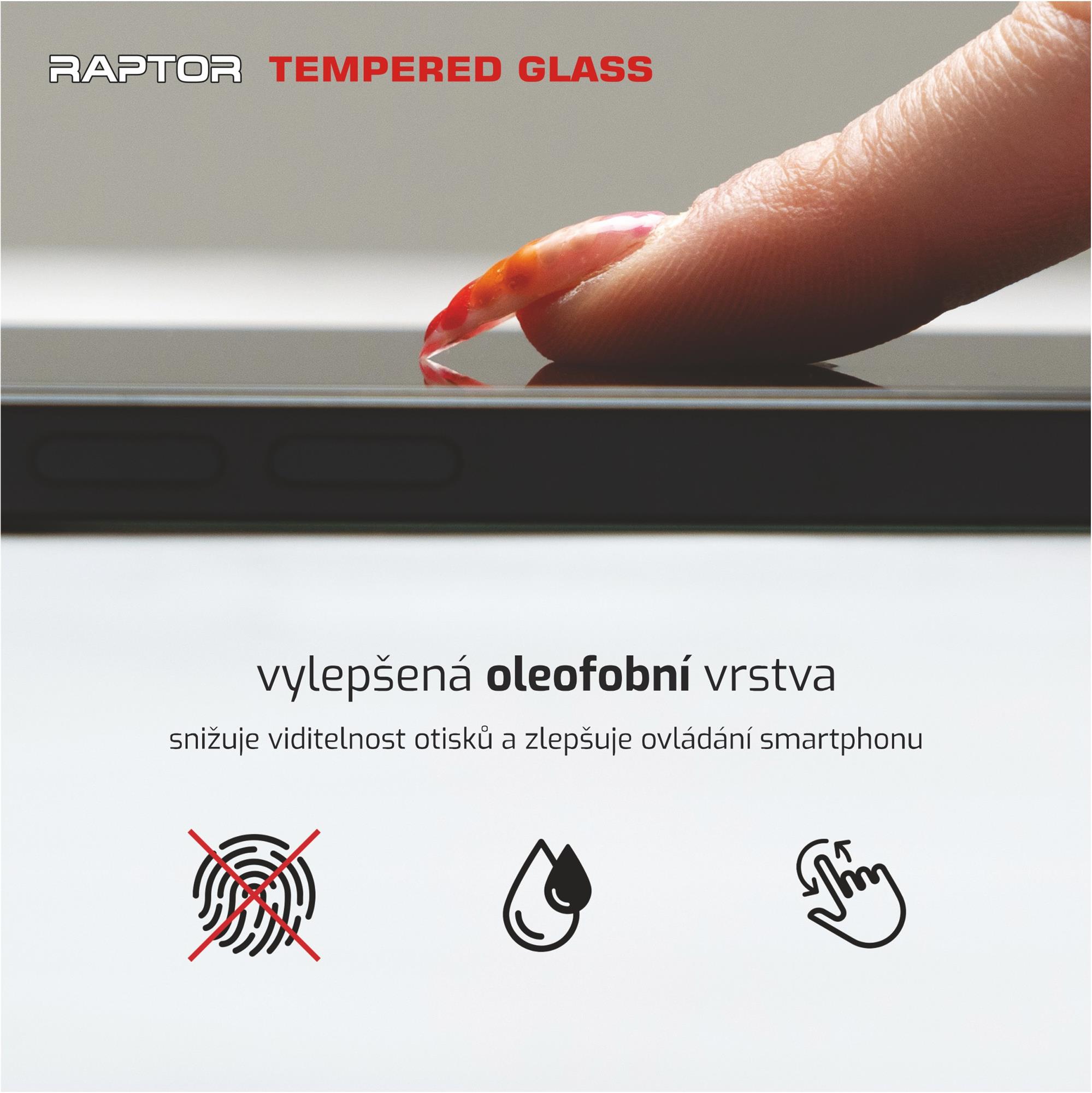 Swissten Raptor Diamond Ultra Clear 3D temperované sklo Samsung Galaxy A27 5G, černé
