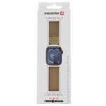 Swissten remienok pre Apple Watch, milánsky štýl, 38–41 mm, zlatý  