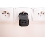 SWISSTEN SÍŤOVÝ ADAPTÉR GaN 1x USB-C 35W PD + 1x USB-A 27W QC ČERNÝ