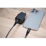SWISSTEN SÍŤOVÝ ADAPTÉR GaN 1x USB-C 35W POWER DELIVERY ČERNÝ