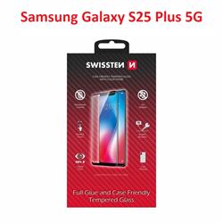 Swissten Sklo Full Glue, Color Frame, Case Friendly pro Samsung S936B Galaxy S25 Plus 5G, černé
