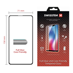 Swissten sklo Full Glue Huawei P Smart 2021, černé  