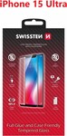 Swissten sklo Full Glue pre Apple iPhone 15 Pro, čierne