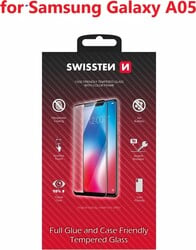 Swissten sklo Full Glue pre Samsung Galaxy A05, čierne