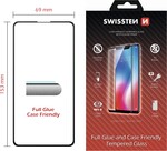 Swissten sklo Full Glue pre Samsung Galaxy A51, čierne