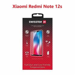 Swissten sklo Full Glue Redmi Note 12S, černé  