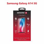 Swissten sklo Full Glue Samsung Galaxy A14, černé 