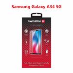 Swissten sklo Full Glue Samsung Galaxy A34, černé 