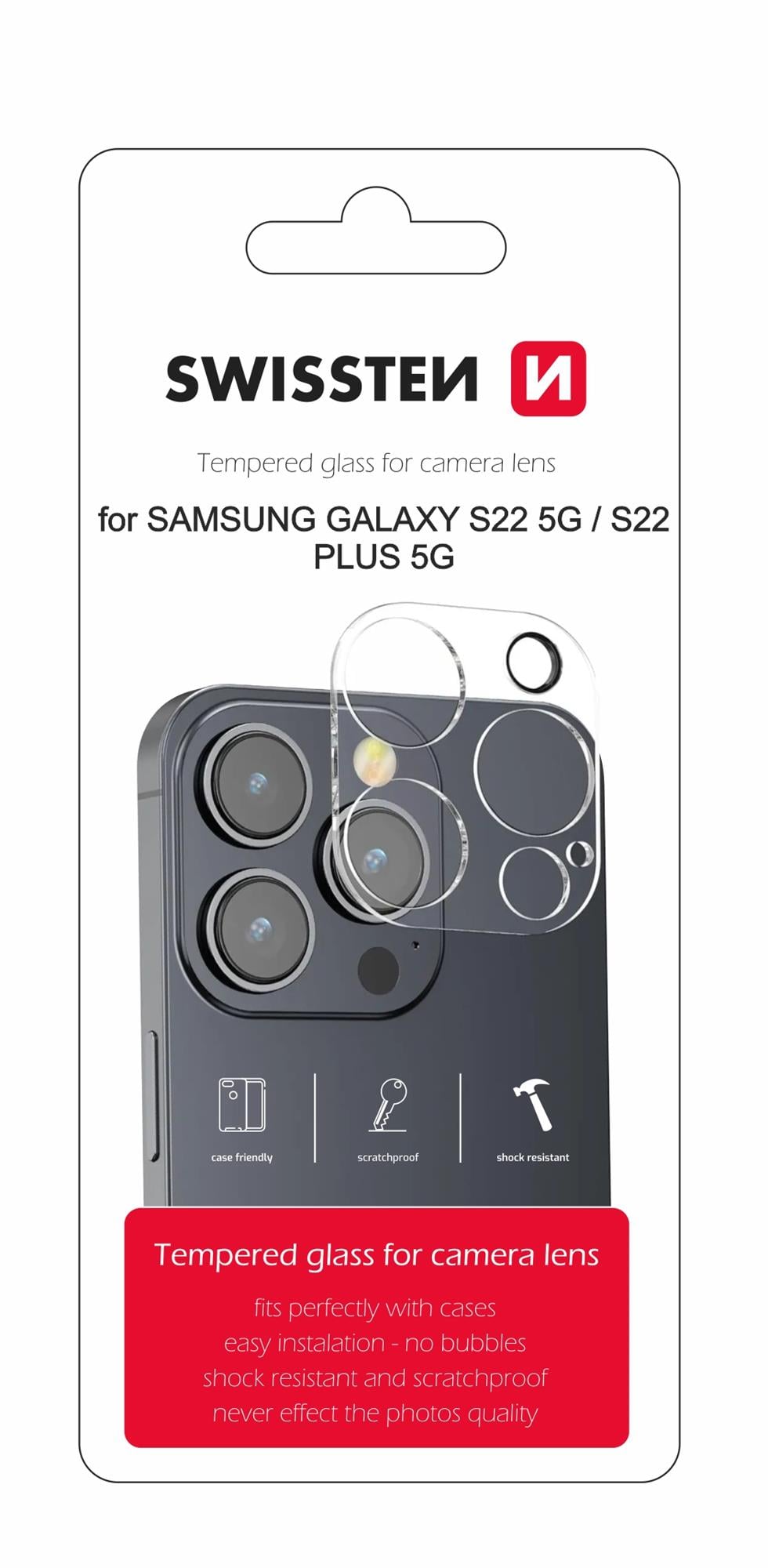 Swissten sklo na objektívy Galaxy S22 / S22+