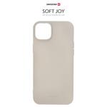 Swissten Soft Joy Pro Apple iPhone 15 Plus, šedé