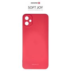 Swissten Soft Joy Pro Galaxy A05, červené