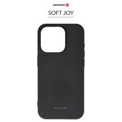Swissten Soft Joy Pro iPhone 15 Pro, černé