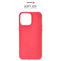 Swissten Soft Joy Pro iPhone 15 Pro Max, červené